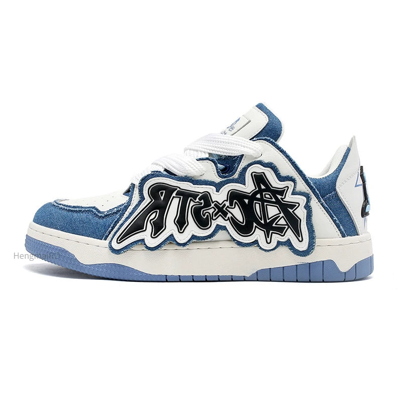 Goth Y2K Skateboard Sneakers