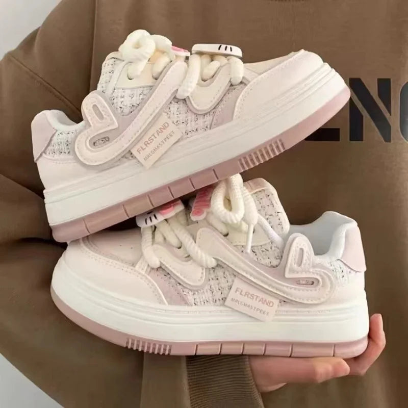 Zapatillas suaves con diseño de gatito atrapasueños para niña
