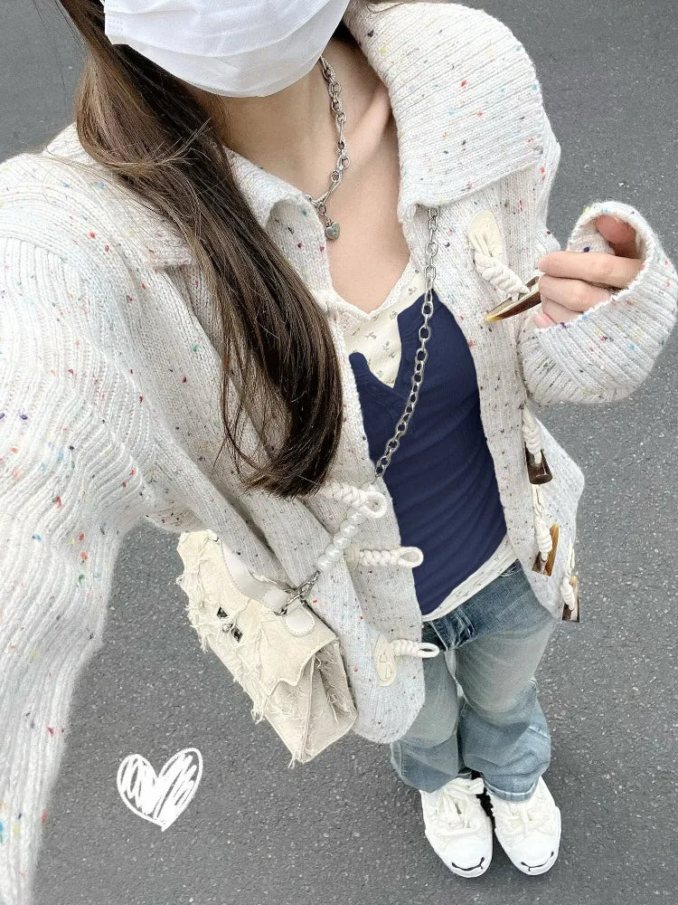 Sweet Flower Print Patchwork Lace T-Shirt
