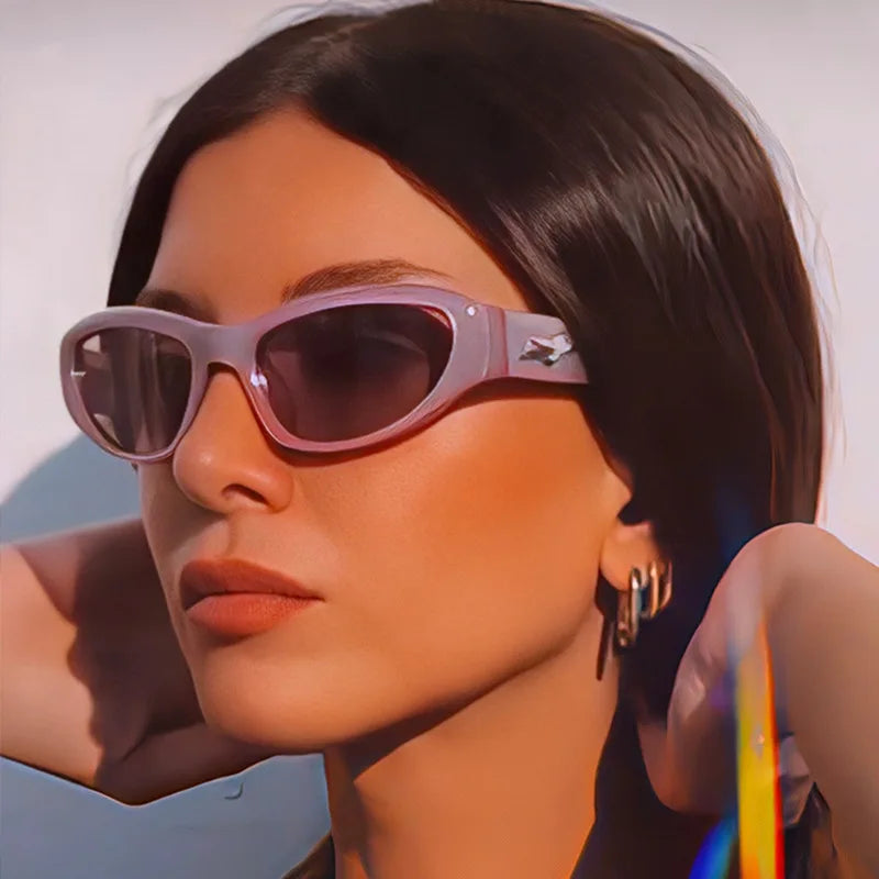 Y2K Vintage Cat Eye Sunglasses
