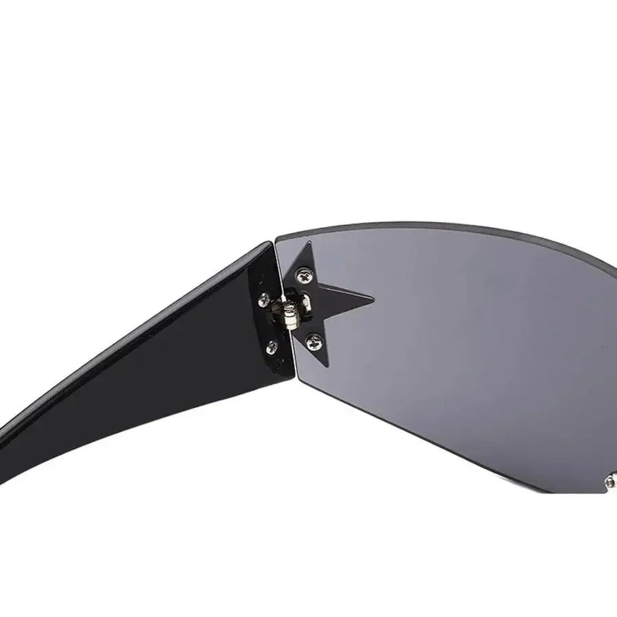 Y2K Rimless Star Sunglasses