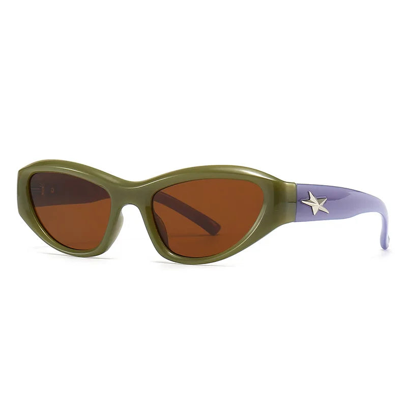 Y2K Vintage Cat Eye Sunglasses