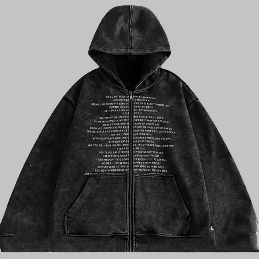 Cozy Oversized Zipper Hoodies Shirt