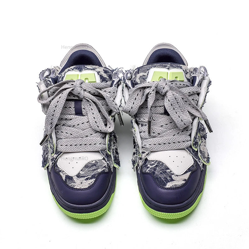 Y2K Punk Skateboard Shoes