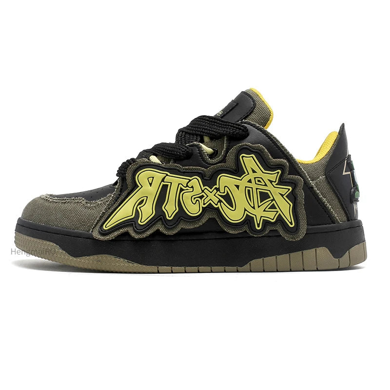 Goth Y2K Skateboard Sneakers