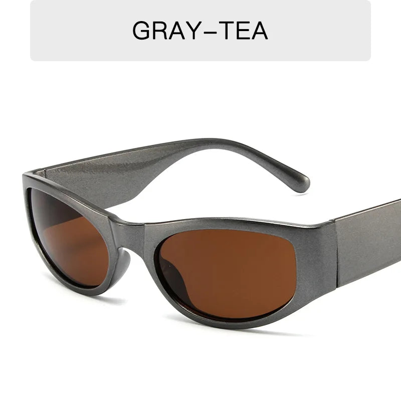 Y2K Punk Square Sunglasses