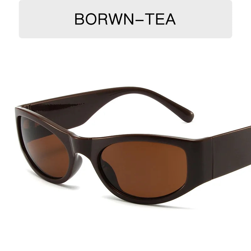 Y2K Punk Square Sunglasses