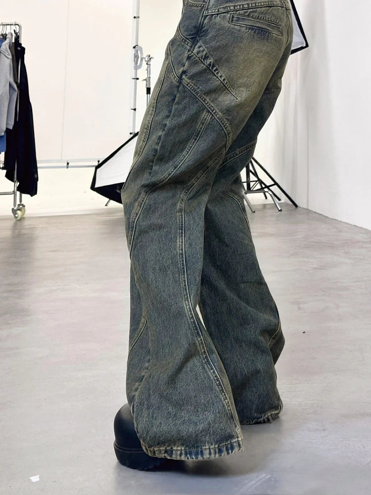 High Waist Wide Leg Women's Jeans
