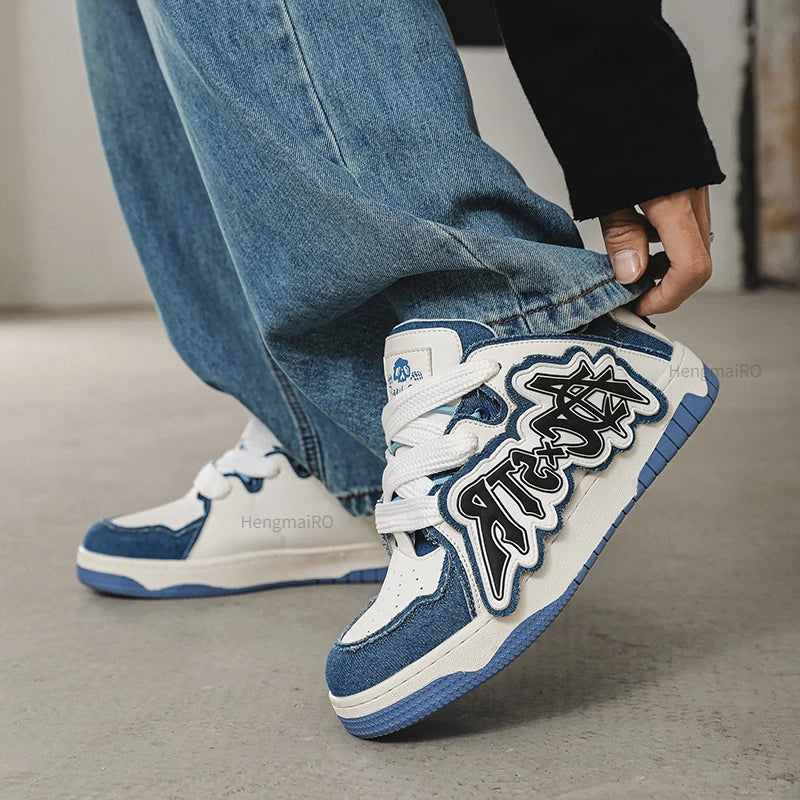 Goth Y2K Skateboard Sneakers