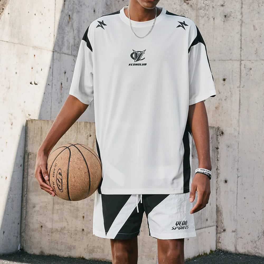 Breathable Moisture Wicking Athletic Crew T-Shirt