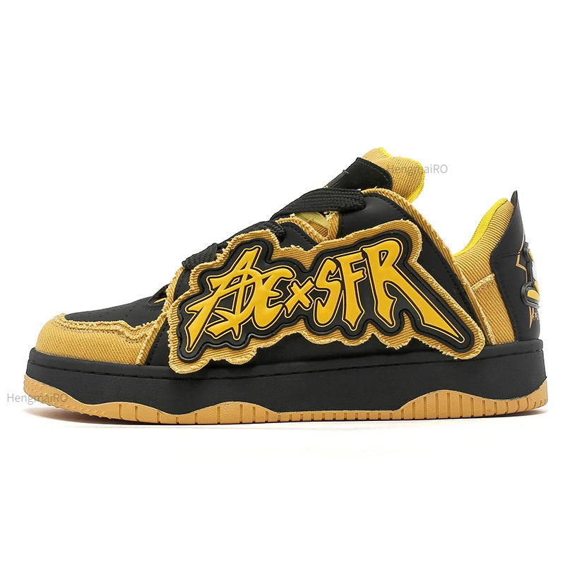 Goth Y2K Skateboard Sneakers