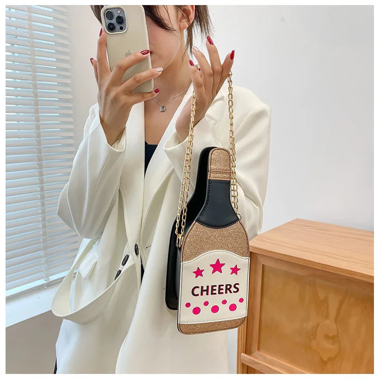 Bottle Chains Cross Bags