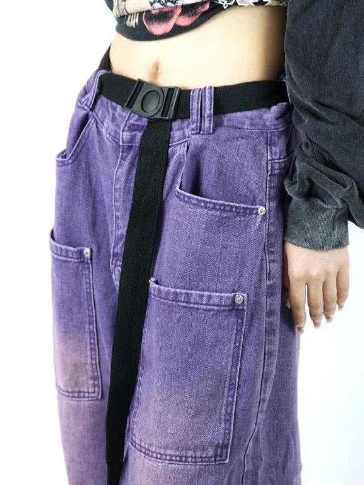 Vintage High Waist Wide Leg Jeans