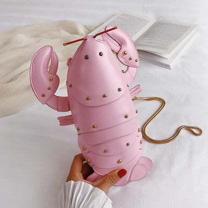 3D Lobster Mini Women Handbag