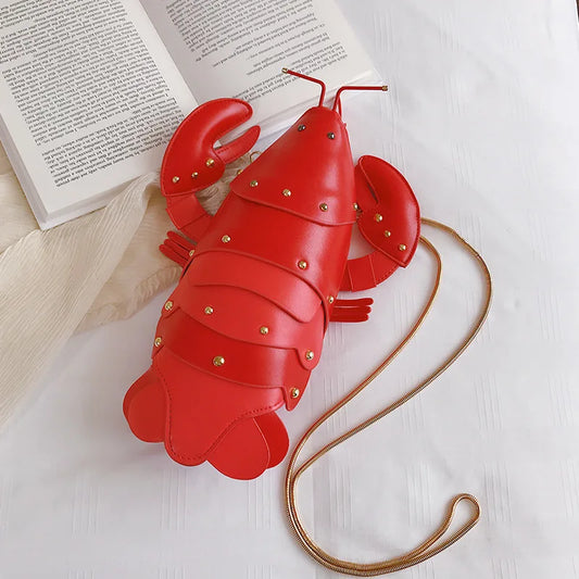 3D Lobster Mini Women Handbag