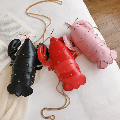 3D Lobster Mini Women Handbag