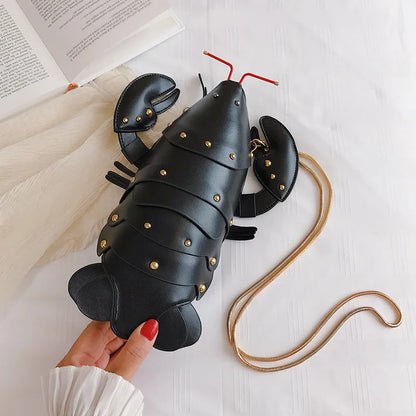 3D Lobster Mini Women Handbag