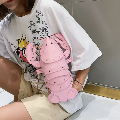 3D Lobster Mini Women Handbag