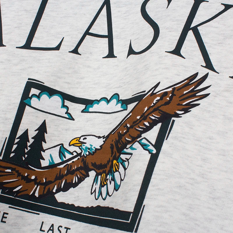Sudadera suave con águila de Alaska