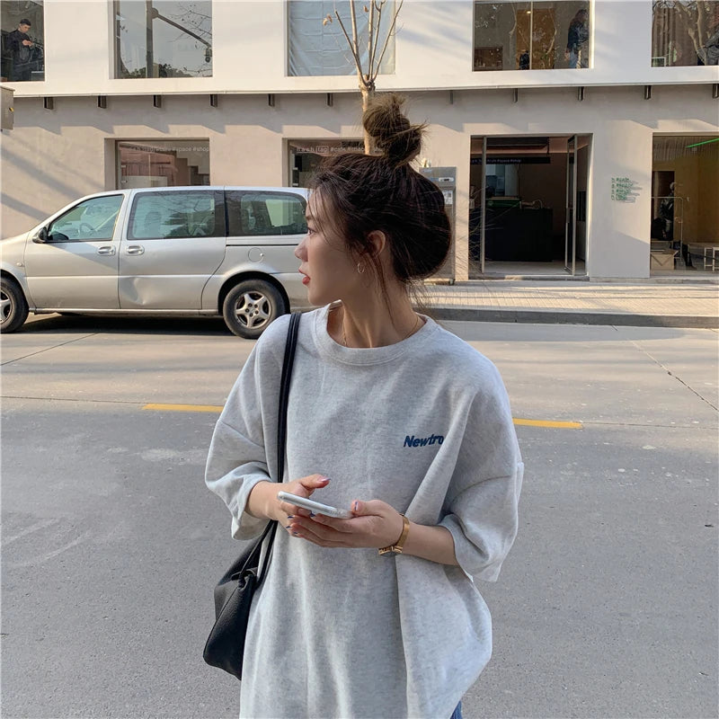 Soft Girl Korean Summer Women's T-Shirt