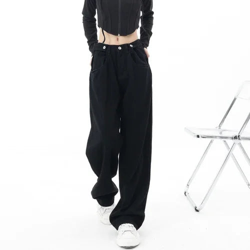 Vintage High Waist Wide Leg Jeans