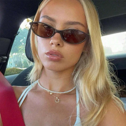 Retro Oval Y2k Sunglasses