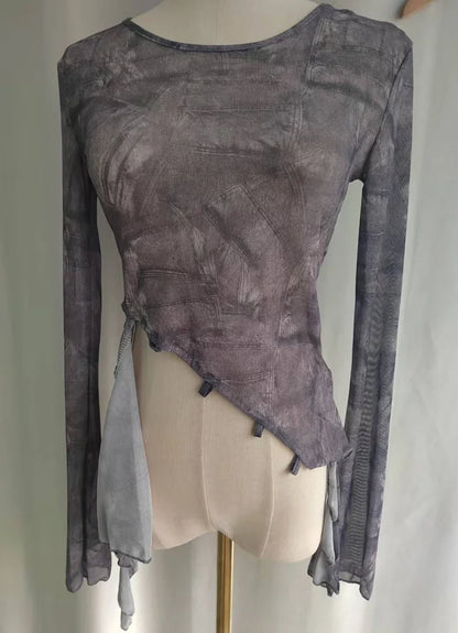 Vintage Hollow Out Shirt