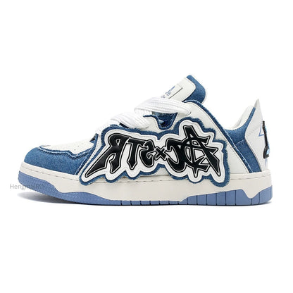 Goth Y2K Skateboard Sneakers
