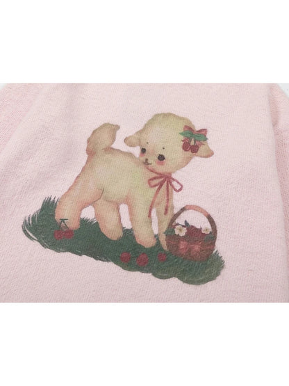 Cozy Vintage Mohair Knit Sweater