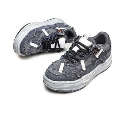 Y2K Retro Gray Street Sneakers