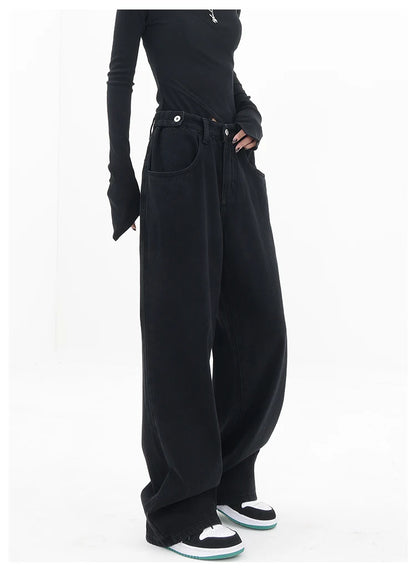 Vintage High Waist Wide Leg Jeans