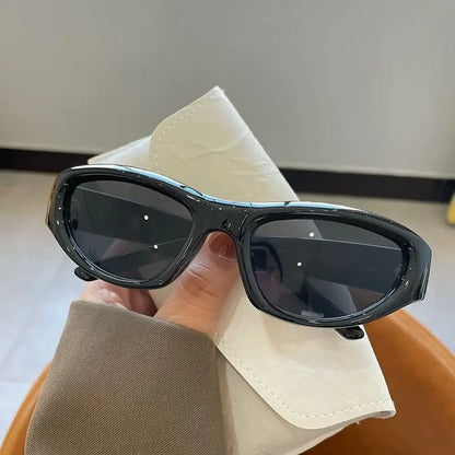 Y2K Punk Oval Sunglasses