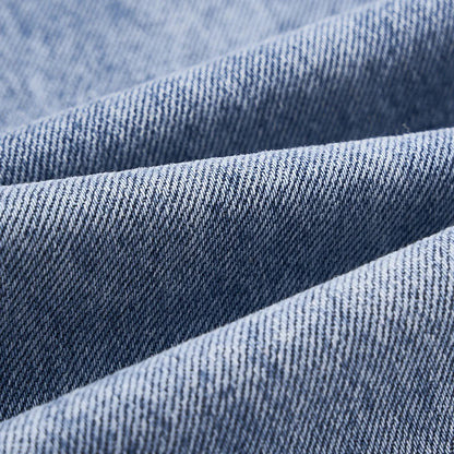 Faded Vintage Washed Straight Leg Jeans