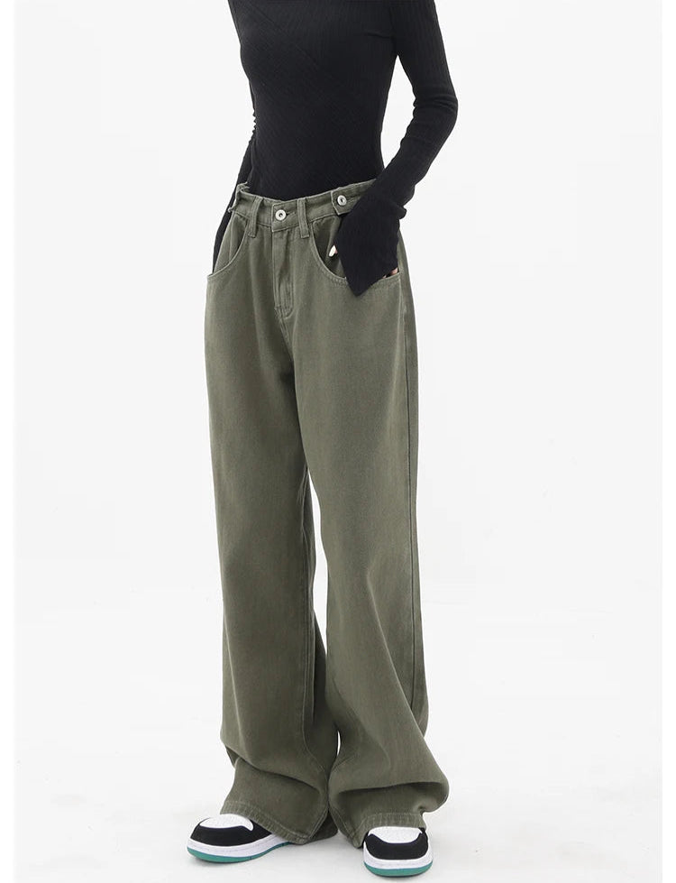 Vintage High Waist Wide Leg Jeans