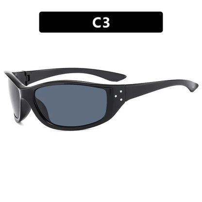 Y2k Retro Steam Punk Sunglasses