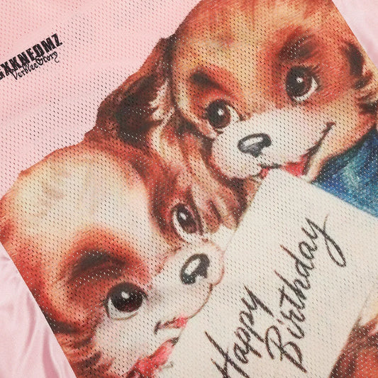 Cartoon Cute Puppies Skater T-Shirt
