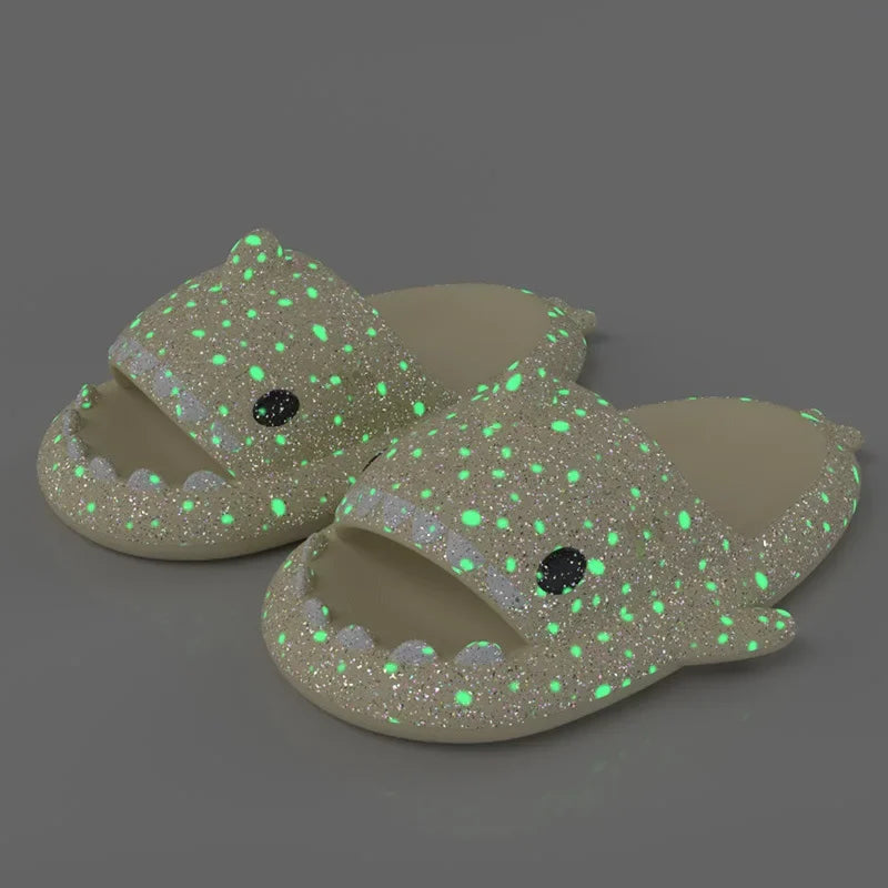 Luminous Shark Slippers