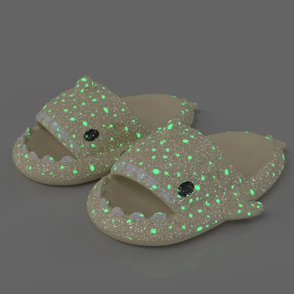 Luminous Shark Slippers