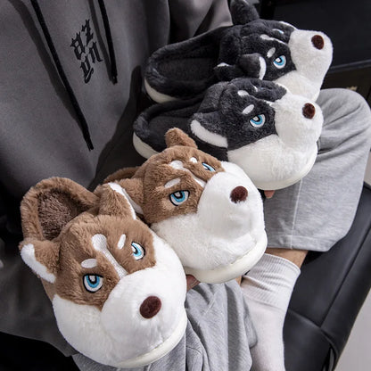 Indoor Dog Winter Slipper