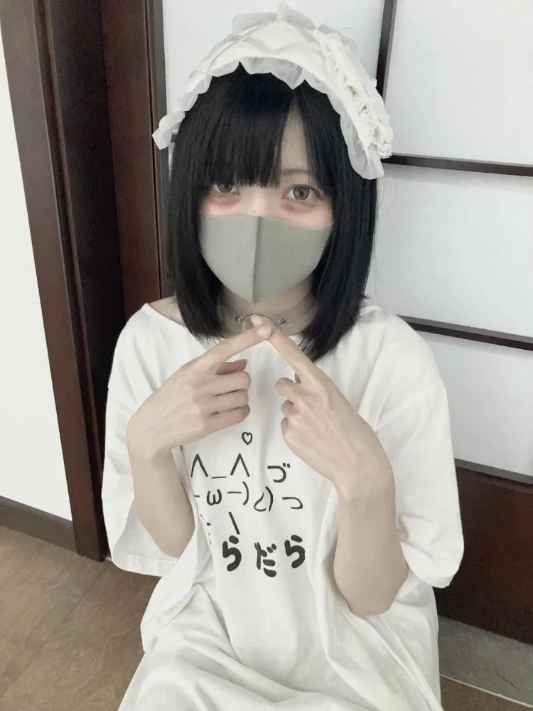 Cute Loose Summer Cartoon T-Shirt