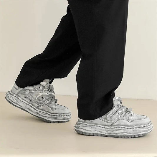 Y2K Dirty Punk Skating Sneakers