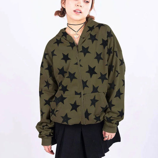 Vintage Star Gothic Hoodie