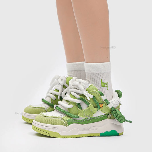 Retro Y2K Skateboard Sneakers