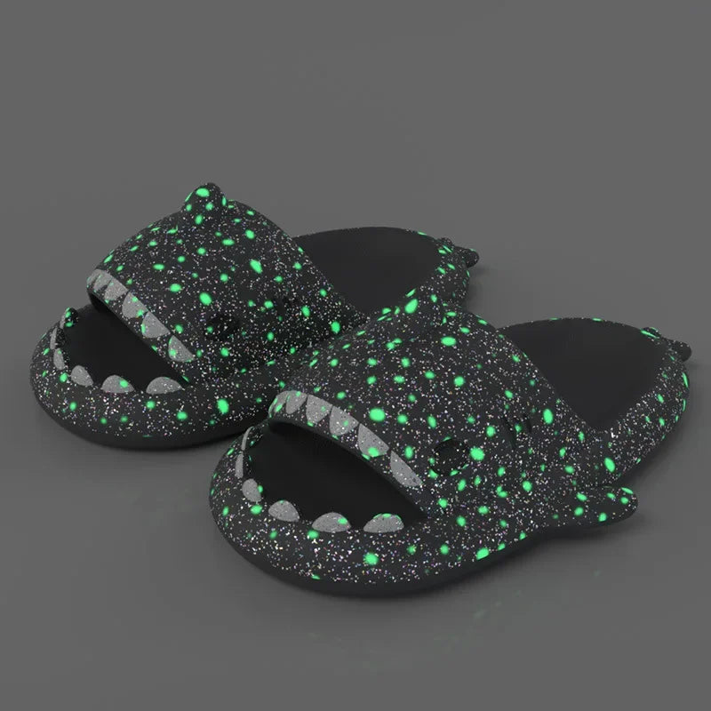 Luminous Shark Slippers
