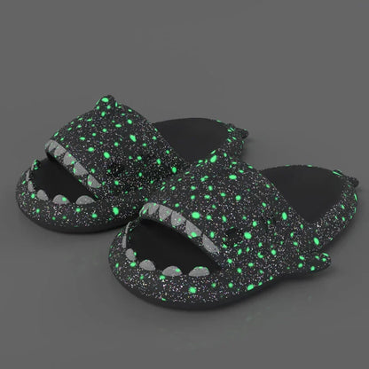 Luminous Shark Slippers