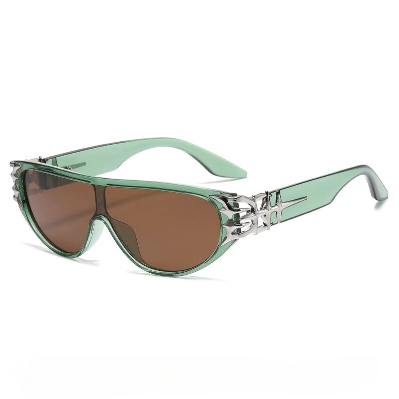 Y2K Metal Cat Eyes Sunglasses