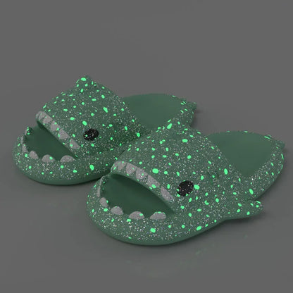 Luminous Shark Slippers