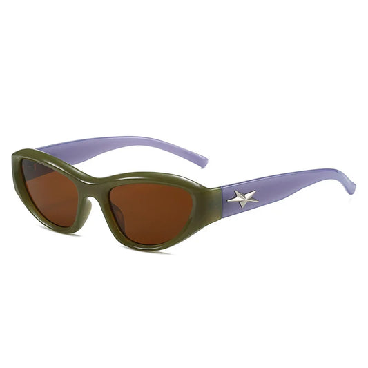 Y2K Vintage Cat Eye Sunglasses