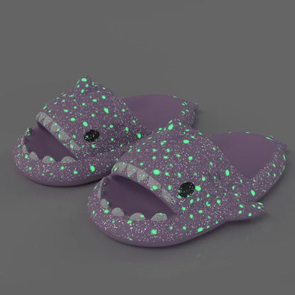 Luminous Shark Slippers