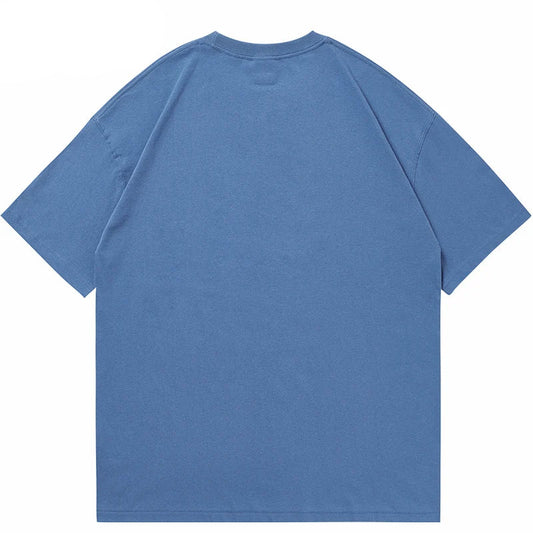 Japanese Kanji Print Short Sleeve T-Shirt